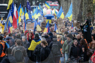 \Solidarity With Ukraine' March London