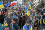 \Solidarity With Ukraine' March London