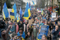 \Solidarity With Ukraine' March London
