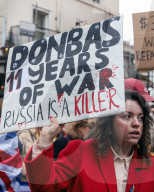 \Solidarity With Ukraine' March London