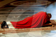 Pope Francis Attends Celebration Of The Lord's Passion