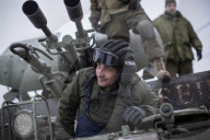 Pro-government forces fight in Ukraine 