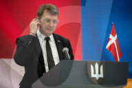Joint press conference of Defense Ministers of Ukraine and Denmark in Kyiv 