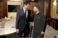 Briefing by Volodymyr Zelenskyy and Justin Trudeau