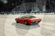 FEATURE - Lamborghinis fahren auf dem Eis in St. Moritz, um das Jubiläum des Lamborghini Polo Storico zu feiern