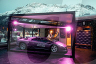 FEATURE - Lamborghinis fahren auf dem Eis in St. Moritz, um das Jubiläum des Lamborghini Polo Storico zu feiern