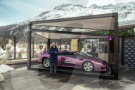 FEATURE - Lamborghinis fahren auf dem Eis in St. Moritz, um das Jubiläum des Lamborghini Polo Storico zu feiern