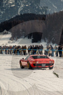 FEATURE - Lamborghinis fahren auf dem Eis in St. Moritz, um das Jubiläum des Lamborghini Polo Storico zu feiern
