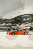 FEATURE - Lamborghinis fahren auf dem Eis in St. Moritz, um das Jubiläum des Lamborghini Polo Storico zu feiern