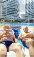 AI film posted by  Trump shows Gaza as riviera resort