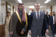 US SecDef Hegseth hosts Saudi Arabia Defense Minister Prince Khalid bin Salman Al Saud