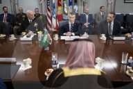 US SecDef Hegseth hosts Saudi Arabia Defense Minister Prince Khalid bin Salman Al Saud