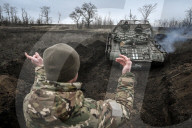 Ukraine’s 128th Mountain Assault Brigade tank battalion