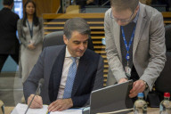 College of Commissioners discusses Clean Industrial Deal in Brussels, Belgium.