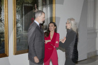 Felipe und Letizia bei der Präsentation ihrer Porträts von Annie Leibovitz in Madrid