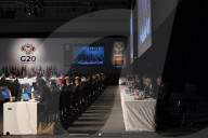 Rachel Reeves UK Chancellor of the Exchequer attends the G20 FMCBGs in South Africa