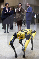 Princess Anne Visits the UCL in London, UK.