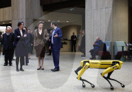 Princess Anne Visits the UCL in London, UK.