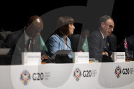 Rachel Reeves UK Chancellor of the Exchequer attends the G20 FMCBGs in South Africa