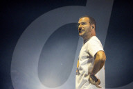 Les artistes se produisent lors du concert "Scoop Live" de Radio Scoop à la LDLC Arena de Décines près de Lyon