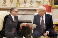 Prime Minister Keir Starmer meets US President Donald Trump