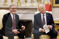 Prime Minister Keir Starmer meets US President Donald Trump
