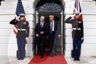 Prime Minister Keir Starmer meets US President Donald Trump