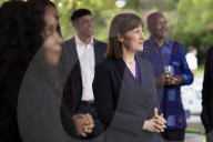 Rachel Reeves UK Chancellor of the Exchequer attends the G20 FMCBGs in South Africa