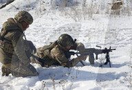 Ukraine Khartiia Brigade infantry live fire exercise