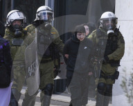 Violent protests in Athens on rail crash anniversary 