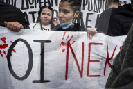 Violent protests in Athens on rail crash anniversary 