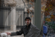 Violent protests in Athens on rail crash anniversary 