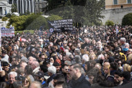 Violent protests in Athens on rail crash anniversary 