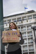 Violent protests in Athens on rail crash anniversary 