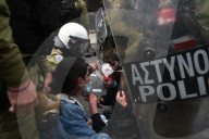 Violent protests in Athens on rail crash anniversary