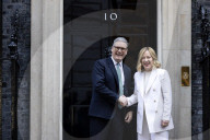Prime Minister Keir Starmer meets Italys Giorgia Meloni