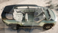 Expandable camper van-like SUV sprouts solar panels