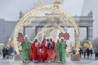 RUSSIA-MOSCOW-MASLENITSA-CELEBRATIONS