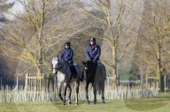 Andrew bei einem Ausritt im Park von Schloss Windsor