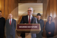 Prime Minister Keir Starmer attends a Defence Careers Fair