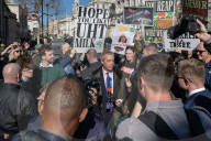 Trump ally Nigel Farage leads UK Farmers Protest in London