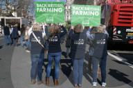 Trump ally Nigel Farage leads UK Farmers Protest in London