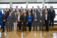 Strategic Dialogue on Steel at the European Commission at the European Commission headquarters in Brussels, Belgium.