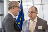 Strategic Dialogue on Steel at the European Commission at the European Commission headquarters in Brussels, Belgium.