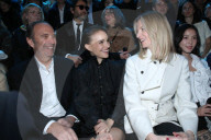 Front row au défilé Christian Dior Mode Féminine Prêt-À-Porter Automne/Hiver 2025-2026 lors de la Fashion Week de Paris (PFW)