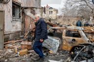 Aftermath of Russian drone attack on Odesa, March 4, 2025
