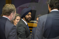 European Commission Meeting with World Bank President at European Commission headquarters in Brussels, Belgium.