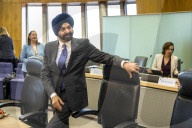 European Commission Meeting with World Bank President at European Commission headquarters in Brussels, Belgium.