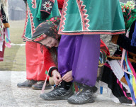 Butter Week celebration in Kyiv’s Pyrohiv Folk Museum