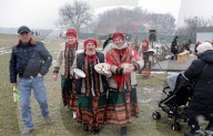 Butter Week celebration in Kyiv’s Pyrohiv Folk Museum